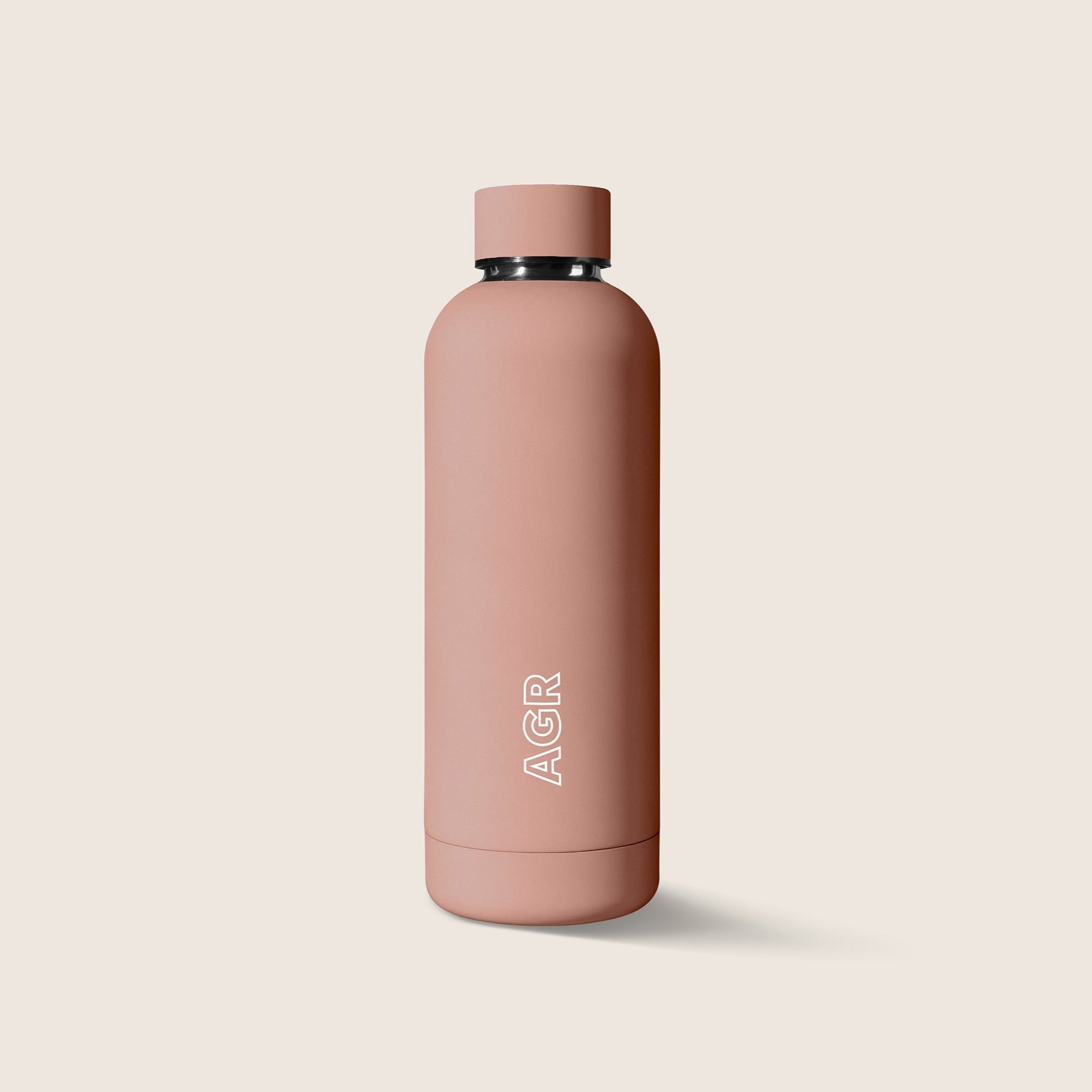 Personalised Eco Pink Water Bottle (500 ml)