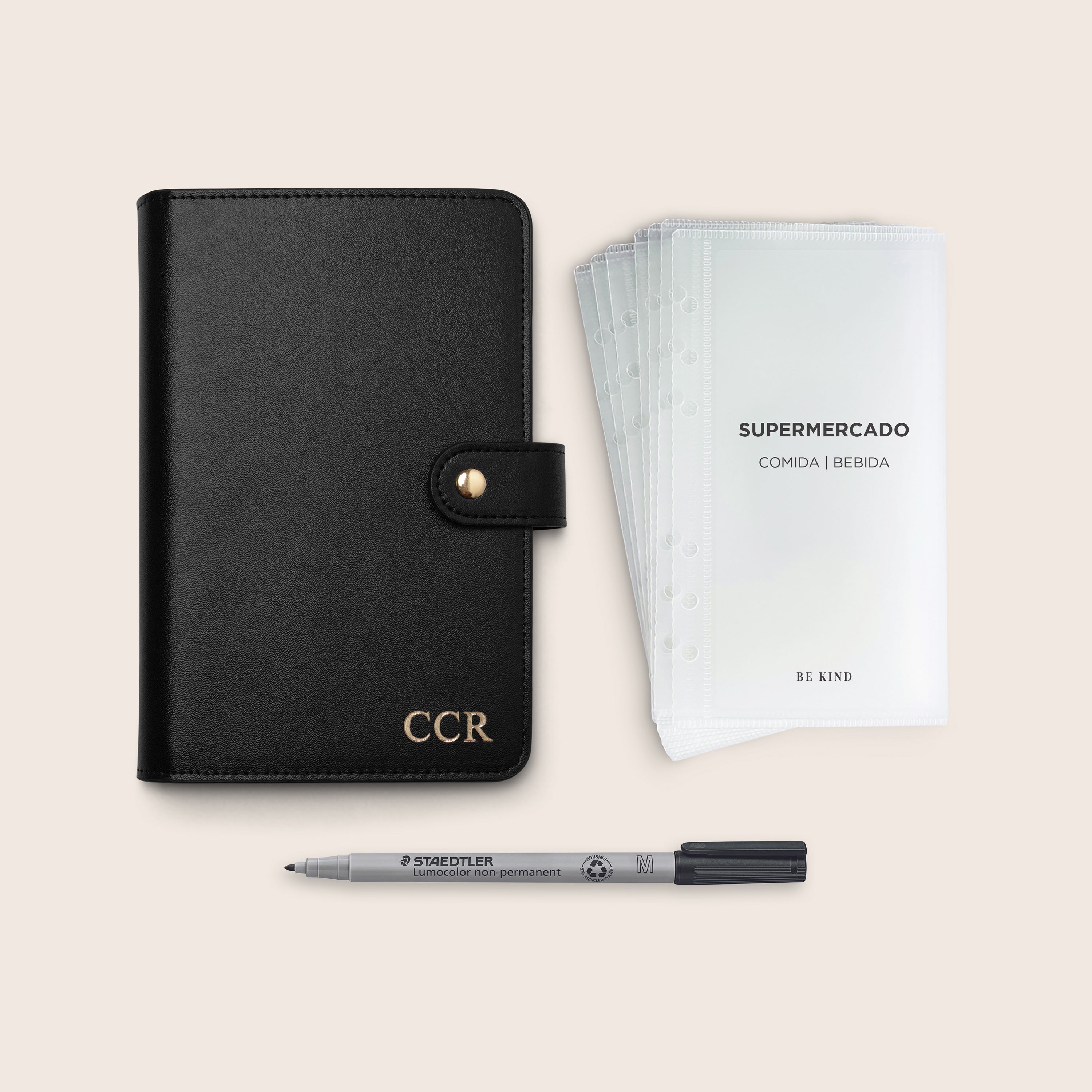 Cash Stuffing Starter Set Black