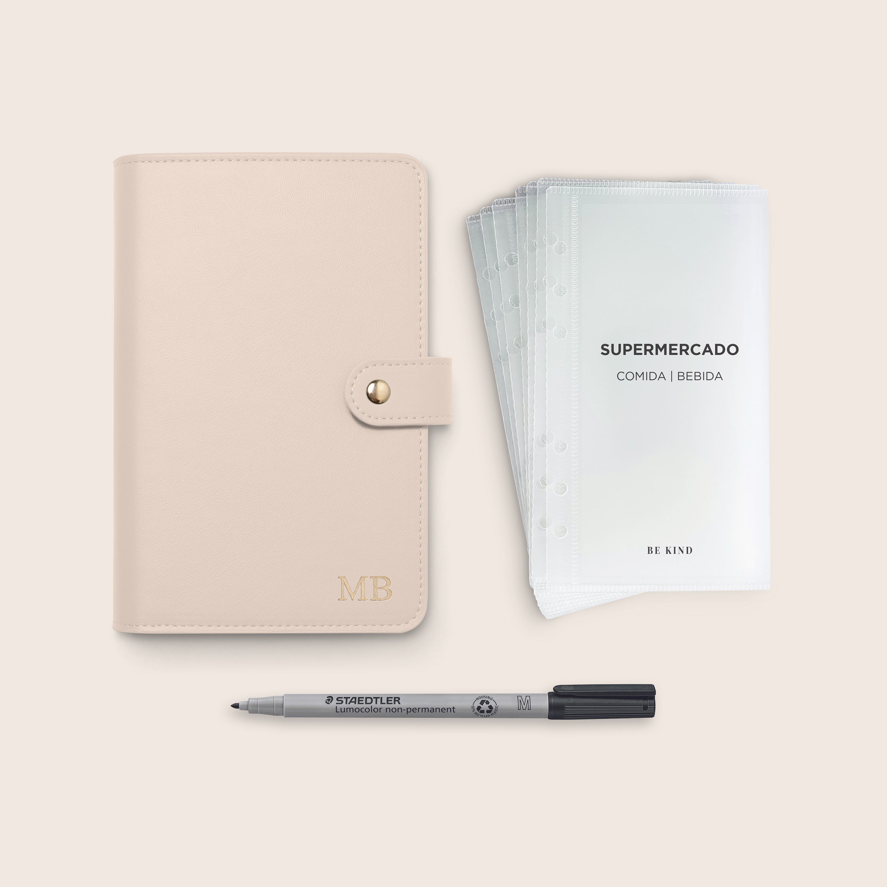 Cash Stuffing Starter Set Cream