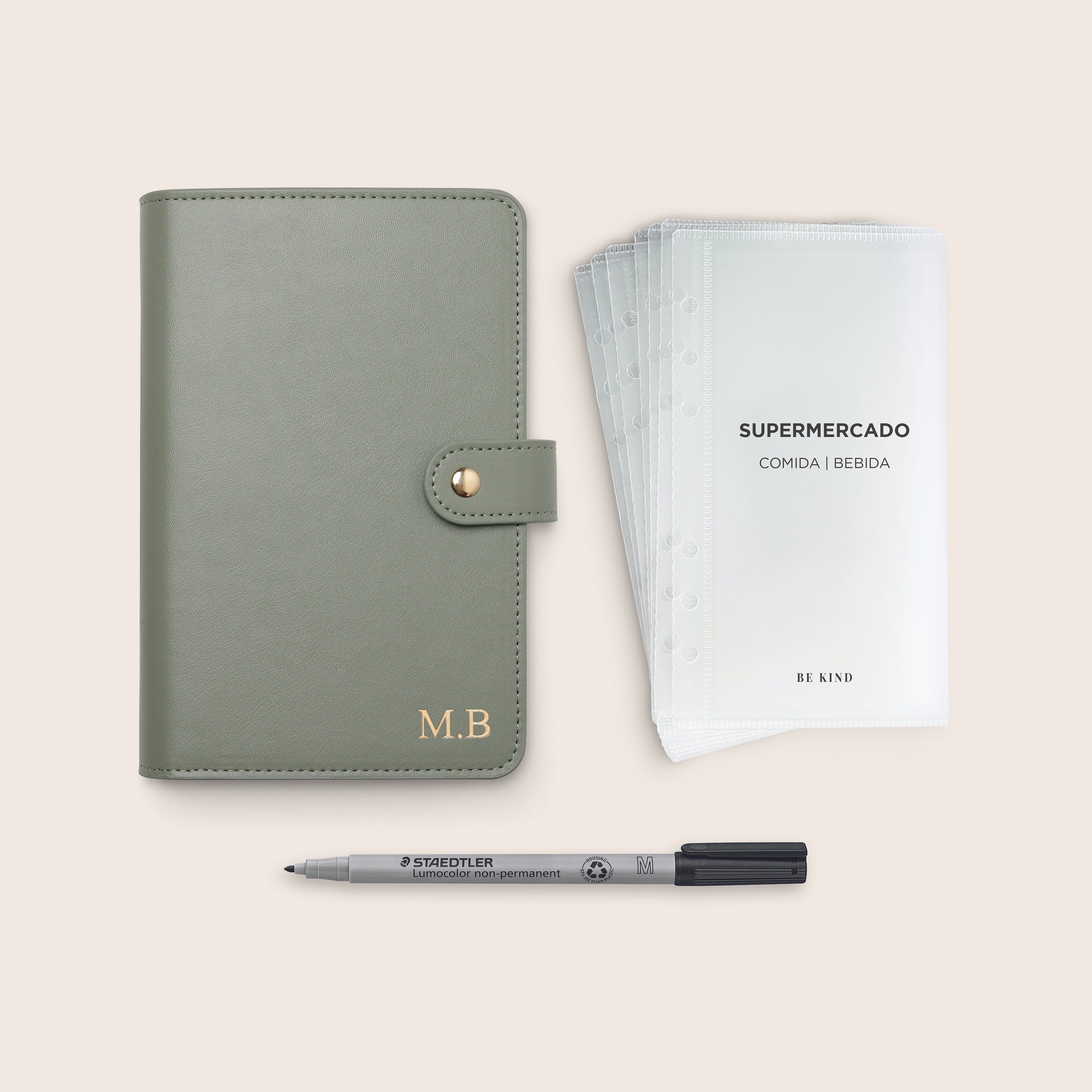 Cash Stuffing Starter Set Matcha