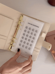 Dossier de Poupança Premium - Cream