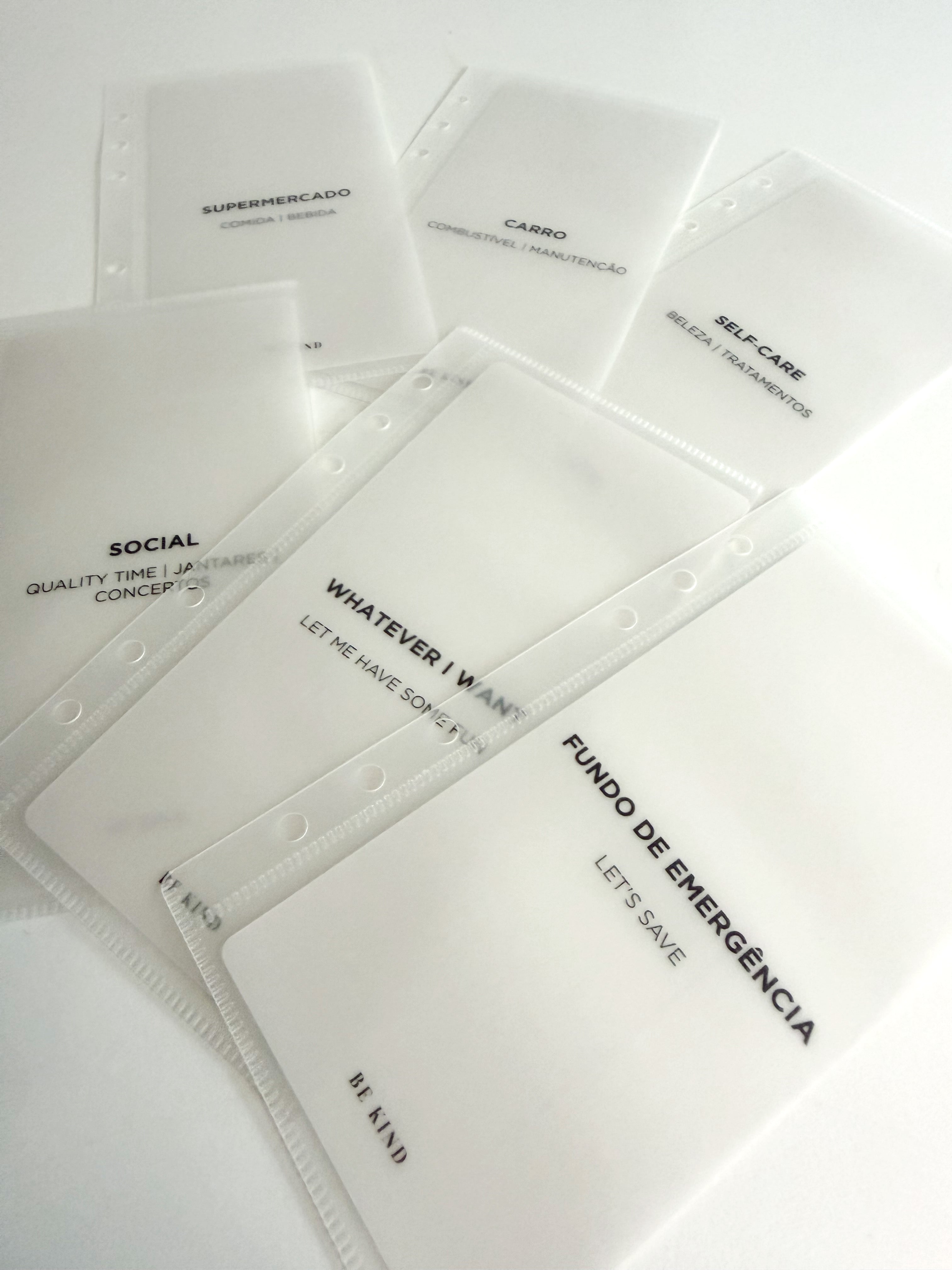 Envelopes de Poupança Personalizados