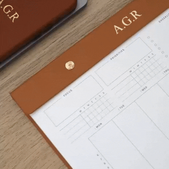 Planner Brown