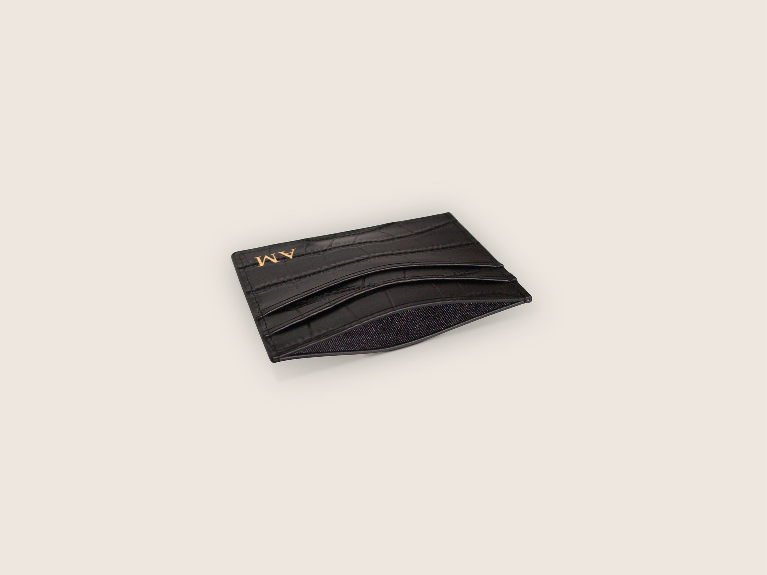 Cardholder - Croc Black