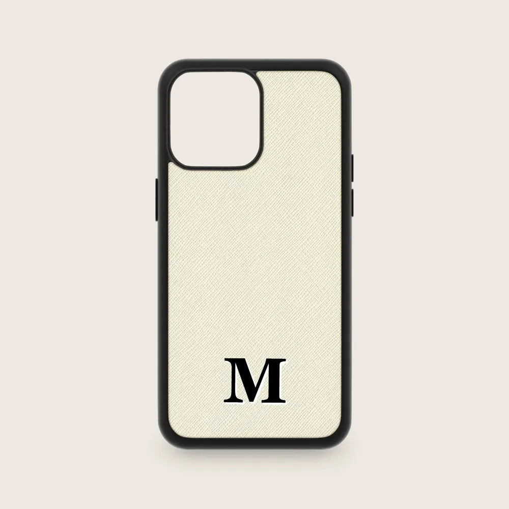 Saffiano Leather iPhone Case