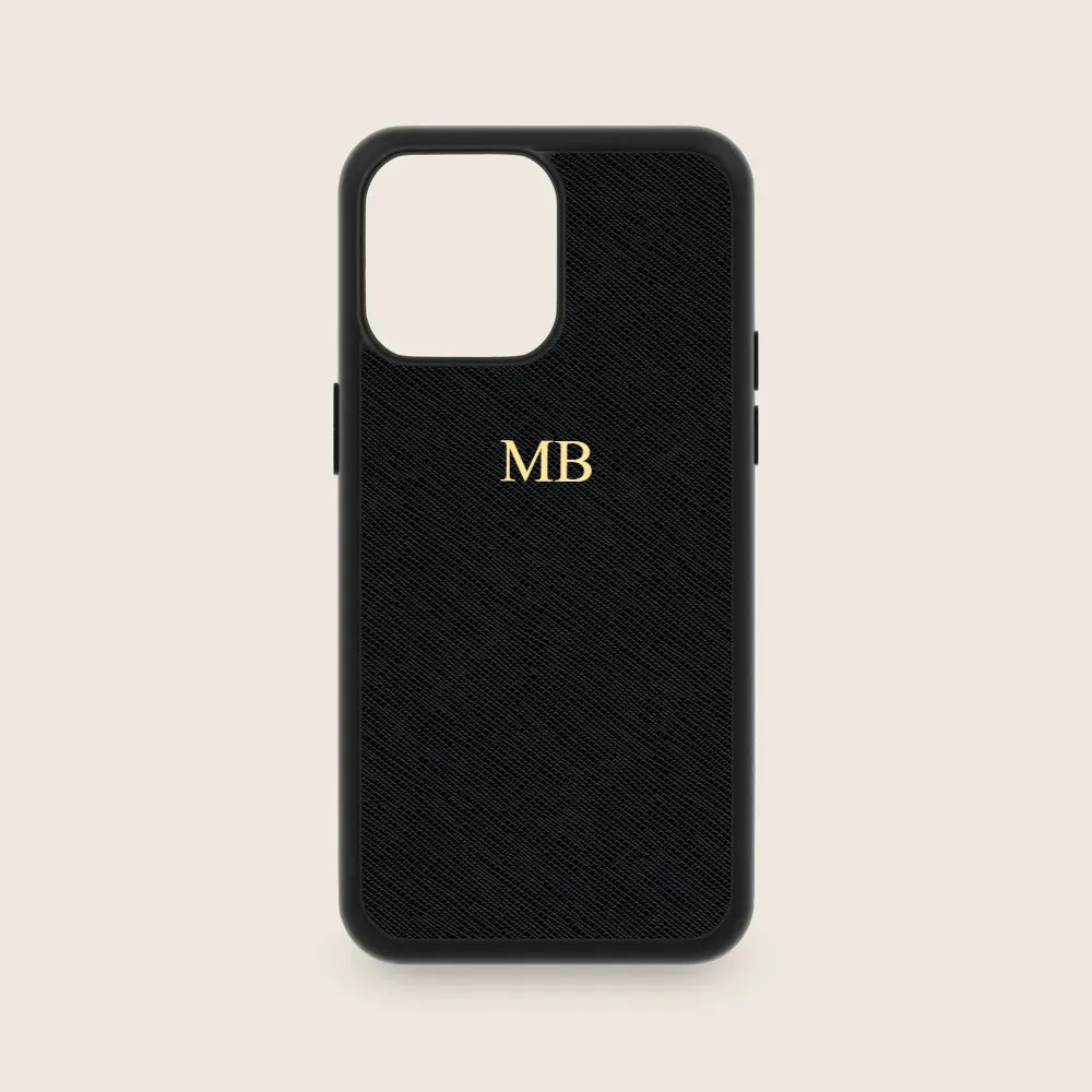 Saffiano Leather iPhone Case