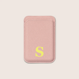 MagSafe Cardholder Pink - Initials
