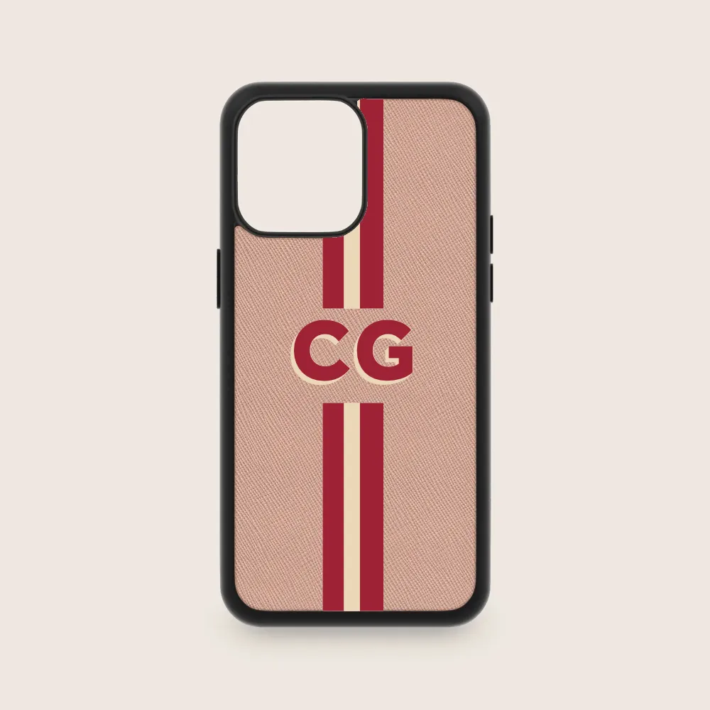 Saffiano Leather iPhone Case