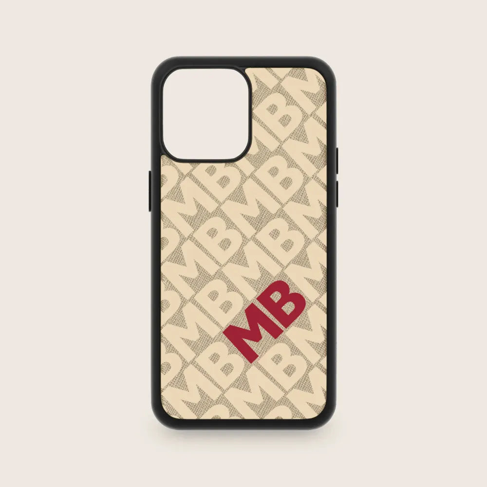 Saffiano Leather iPhone Case