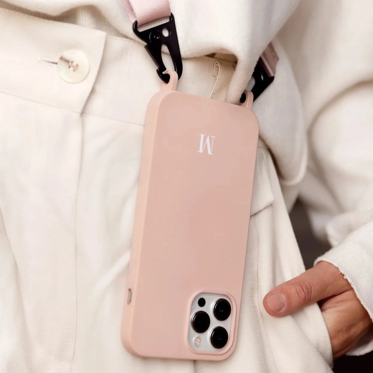 Pink Case with Stap