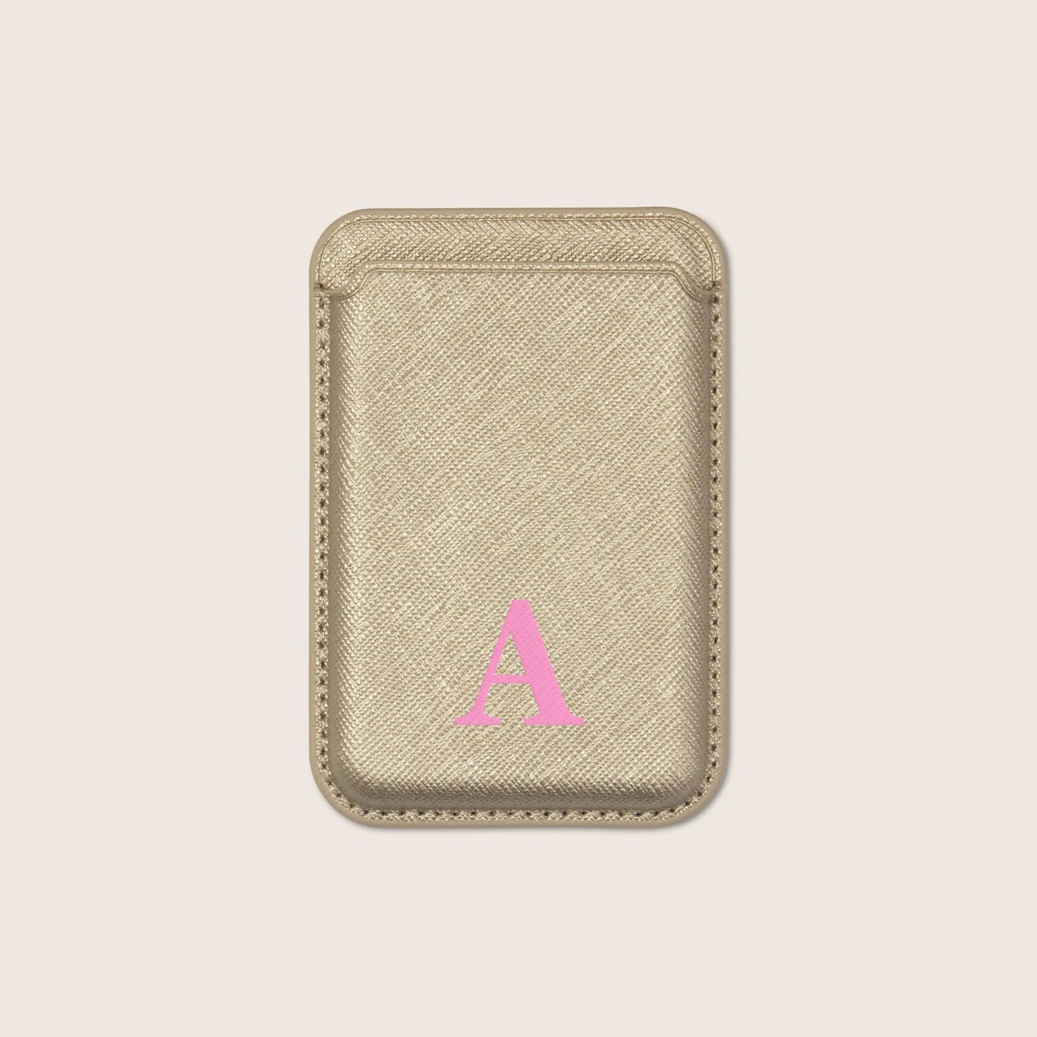 MagSafe Cardholder Gold - Initials