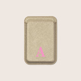 MagSafe Cardholder Gold - Initials