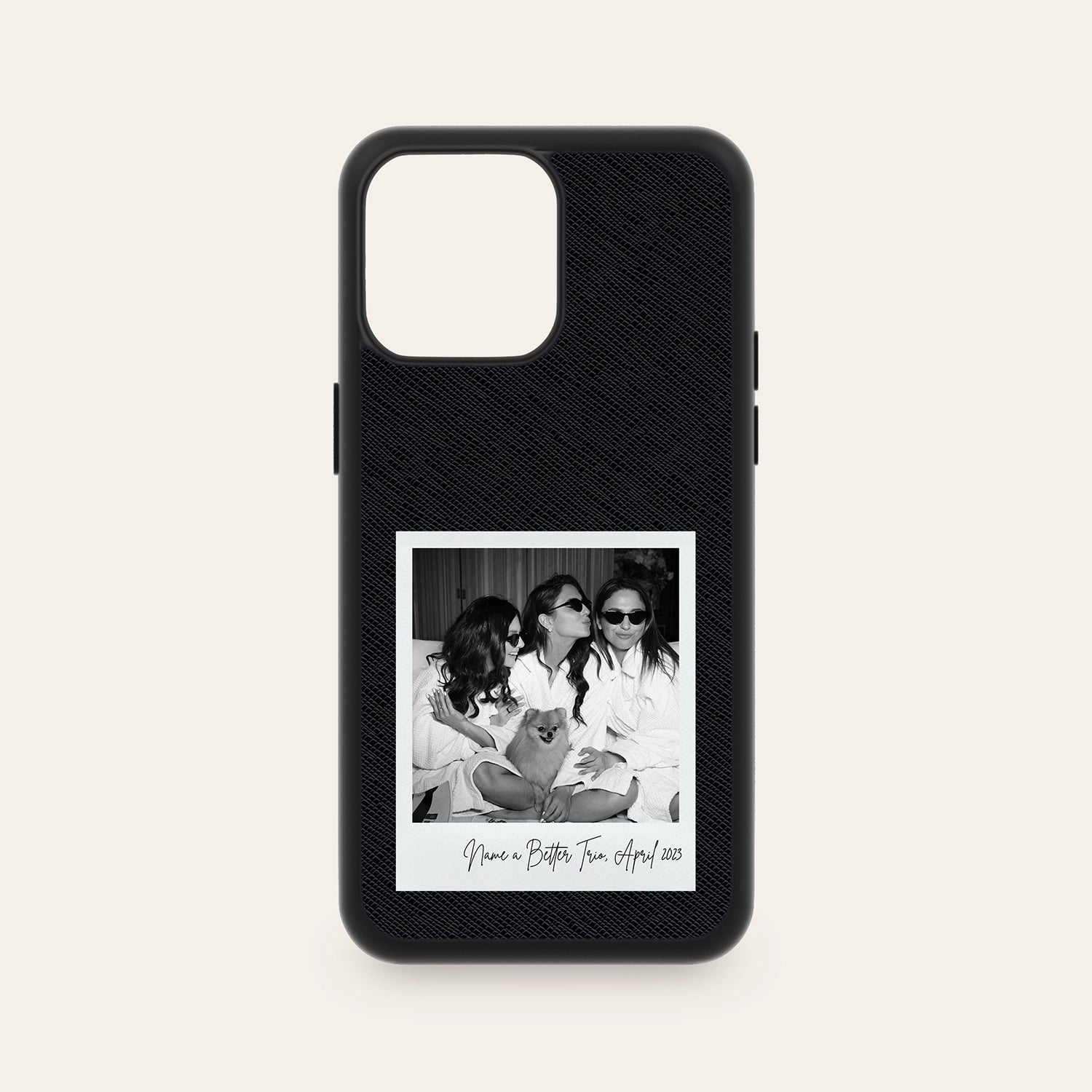 Saffiano Leather iPhone Case