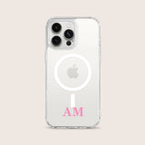 Clear MagSafe Small Initials